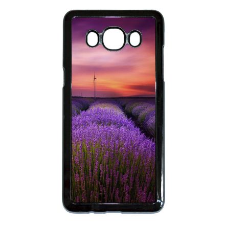 levendula levendulás levander lavender provence Samsung Galaxy J5 (2016) fekete tok