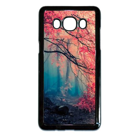 őszi erdős falevél természet Samsung Galaxy J5 (2016) fekete tok