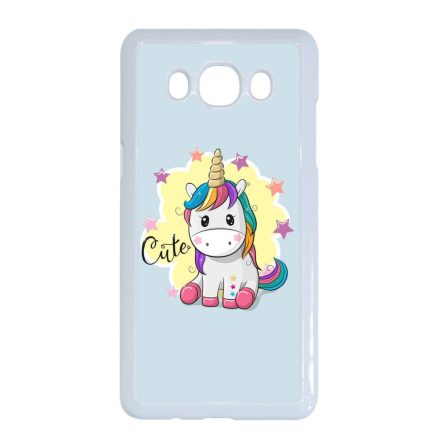 unicorn unikornis fantasy csajos Samsung Galaxy J5 (2016) fehér tok