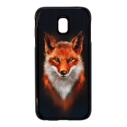 róka rókás fox Samsung Galaxy J5 (2017) fekete tok