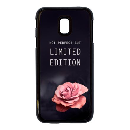 i am Not Perfect But Limited edition viragos rose rozsas Samsung Galaxy J5 (2017) fehér tok