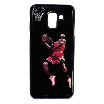 Michael Jordan kosaras kosárlabdás nba Samsung Galaxy J6 (2018) fekete tok