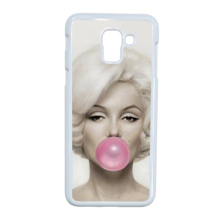 Marilyn Monroe Samsung Galaxy J6 (2018) fehér tok