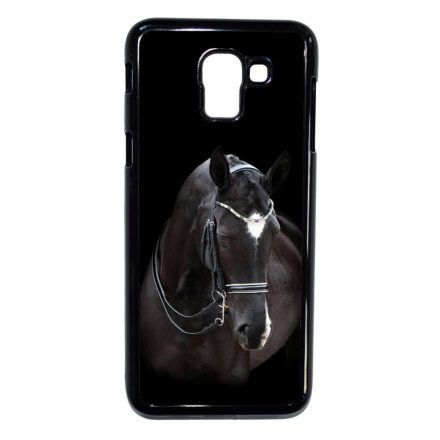 barna lovas ló Samsung Galaxy J6 (2018) fekete tok