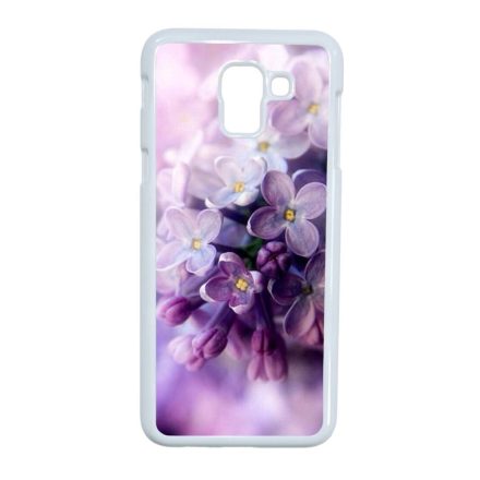 orgona tavaszi orgonás virágos Samsung Galaxy J6 (2018) fehér tok