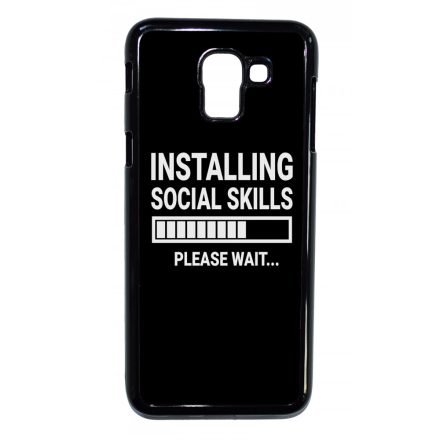 Installing social skills Antisocial Antiszocialis Meno Trendi Samsung Galaxy J6 (2018) tok