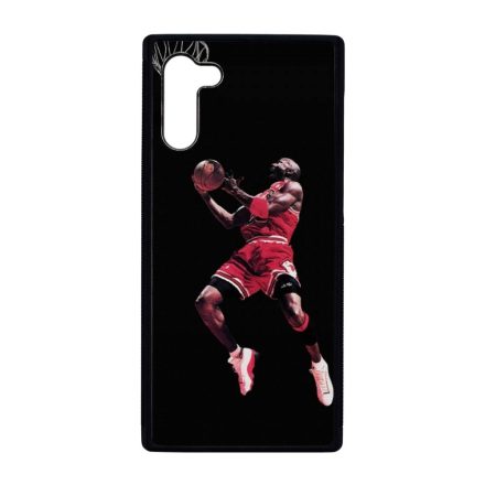 Michael Jordan kosaras kosárlabdás nba Samsung Galaxy Note 10 fekete tok