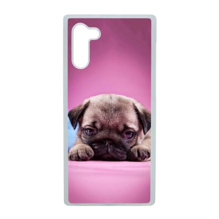 kölyök kutyus francia bulldog kutya Samsung Galaxy Note 10 átlátszó tok