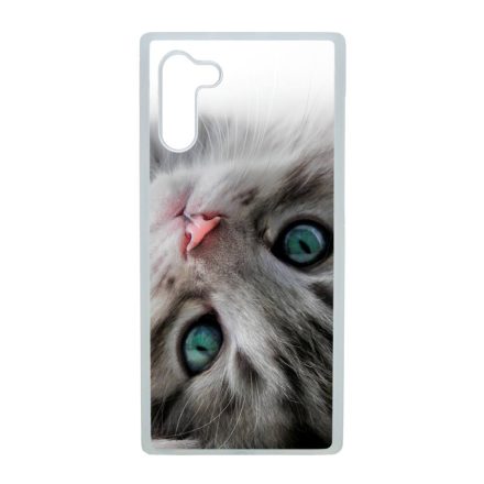 cica cicás macskás Samsung Galaxy Note 10 átlátszó tok