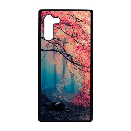 őszi erdős falevél természet Samsung Galaxy Note 10 fekete tok