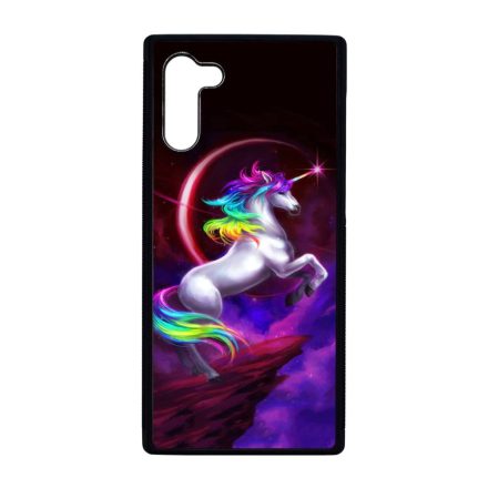 unicorn unikornis fantasy csajos Samsung Galaxy Note 10 fekete tok