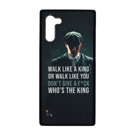 Tommy Shelby King idezet peaky blinders Samsung Galaxy Note 10 tok