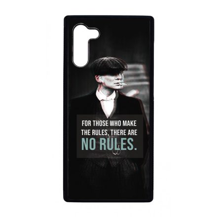 Tommy Shelby No rules idezet peaky blinders Samsung Galaxy Note 10 tok