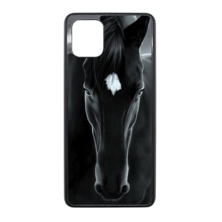 lovas fekete ló Samsung Galaxy Note 10 Lite fekete tok