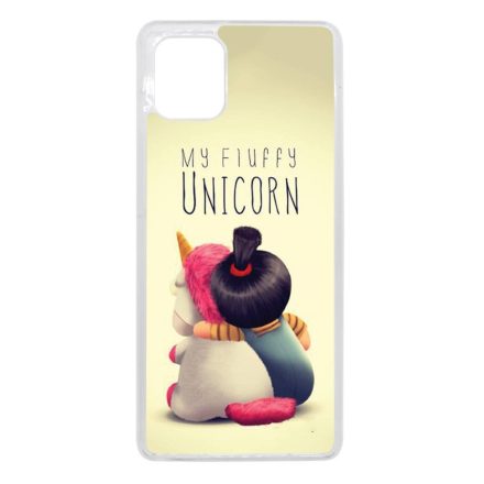 agnes unikornis gru my fluffy unicorn Samsung Galaxy Note 10 Lite átlátszó tok
