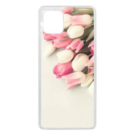 virágos tulipános tavaszi Samsung Galaxy Note 10 Lite átlátszó tok