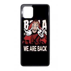 We are back - A Nagy Pénzrablás - la casa de papel Samsung Galaxy Note 10 Lite tok