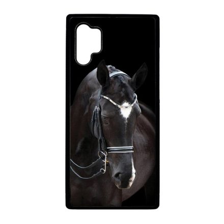 barna lovas ló Samsung Galaxy Note 10 Plus fekete tok