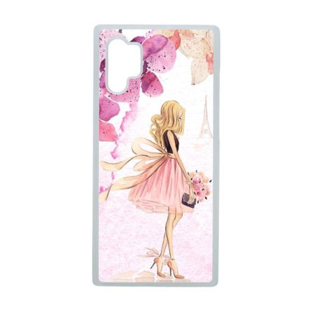 virágos fashion menyasszony párizs paris eiffel torony tavaszi Samsung Galaxy Note 10 Plus átlá