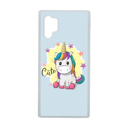 unicorn unikornis fantasy csajos Samsung Galaxy Note 10 Plus átlátszó tok