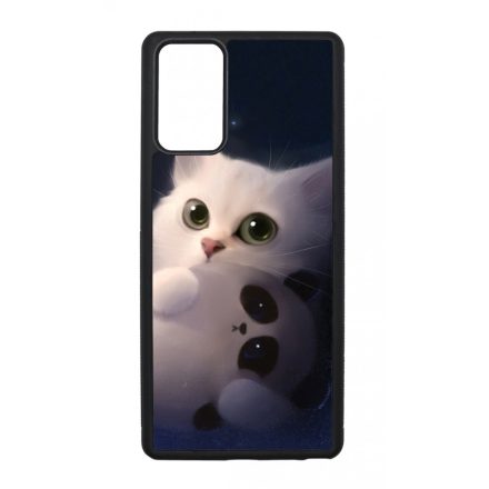 cica cicás macska macskás panda pandás Samsung Galaxy Note 20 tok