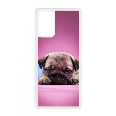 kölyök kutyus francia bulldog kutya Samsung Galaxy Note 20 tok