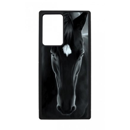 lovas fekete ló Samsung Galaxy Note 20 Ultra tok