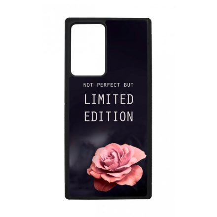 i am Not Perfect But Limited edition viragos rose rozsas Samsung Galaxy Note 20 Ultra tok