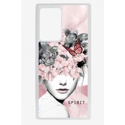 Spirit woman art tavaszi viragos ajándék nőknek valentin napra Samsung Galaxy Note 20 Ultra tok