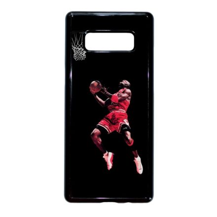 Michael Jordan kosaras kosárlabdás nba Samsung Galaxy Note 8 fekete tok