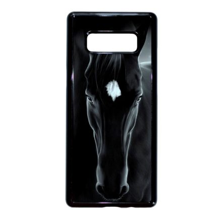 lovas fekete ló Samsung Galaxy Note 8 fekete tok