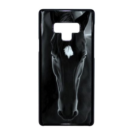 lovas fekete ló Samsung Galaxy Note 9 fekete tok