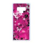 pillangó pillangós lepke lepkés Samsung Galaxy Note 9 fekete tok