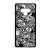 stickerbomb matricabomba Samsung Galaxy Note 9 fekete tok