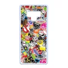stickerbomb matricabomba Samsung Galaxy Note 9 fekete tok