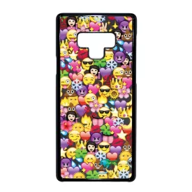 emoji Samsung Galaxy Note 9 fekete tok