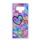 szerelem szerelmes szíves szivecskés hipster Samsung Galaxy Note 9 fekete tok