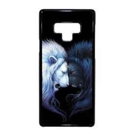 oroszlán napom csillagom yin yang szerelem love Samsung Galaxy Note 9 fekete tok