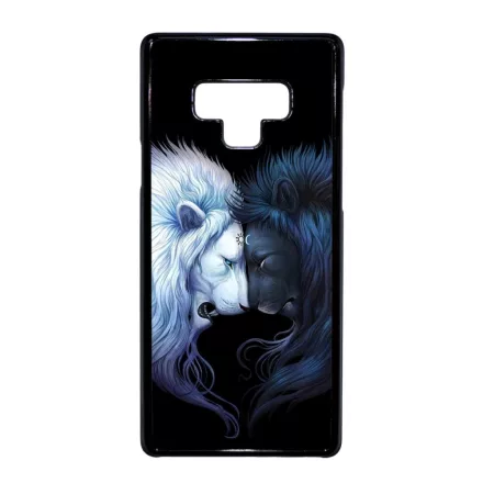 oroszlán napom csillagom yin yang szerelem love Samsung Galaxy Note 9 fekete tok