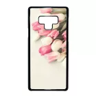 virágos tulipános tavaszi Samsung Galaxy Note 9 fehér tok