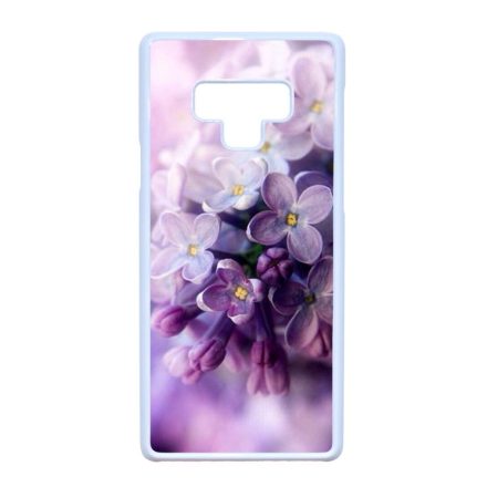 orgona tavaszi orgonás virágos Samsung Galaxy Note 9 fehér tok