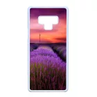 levendula levendulás levander lavender provence Samsung Galaxy Note 9 fekete tok