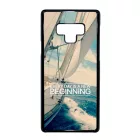 Minden nap egy új kezdet vitorlás tenger nyár Samsung Galaxy Note 9 fehér tok