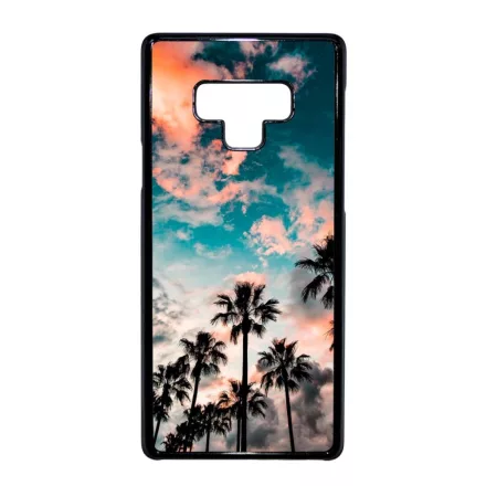 Pálmafa nyár Samsung Galaxy Note 9 fekete tok