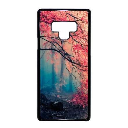 őszi erdős falevél természet Samsung Galaxy Note 9 fekete tok
