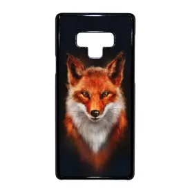 róka rókás fox Samsung Galaxy Note 9 fekete tok