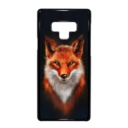 róka rókás fox Samsung Galaxy Note 9 fekete tok