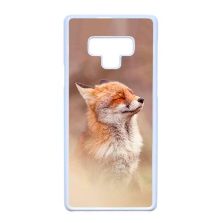 róka rókás fox Samsung Galaxy Note 9 fehér tok