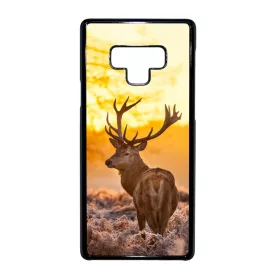 szarvas szarvasos agancs őszi Samsung Galaxy Note 9 fekete tok