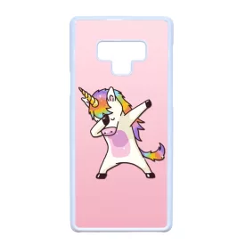unicorn unikornis fantasy csajos Samsung Galaxy Note 9 fehér tok